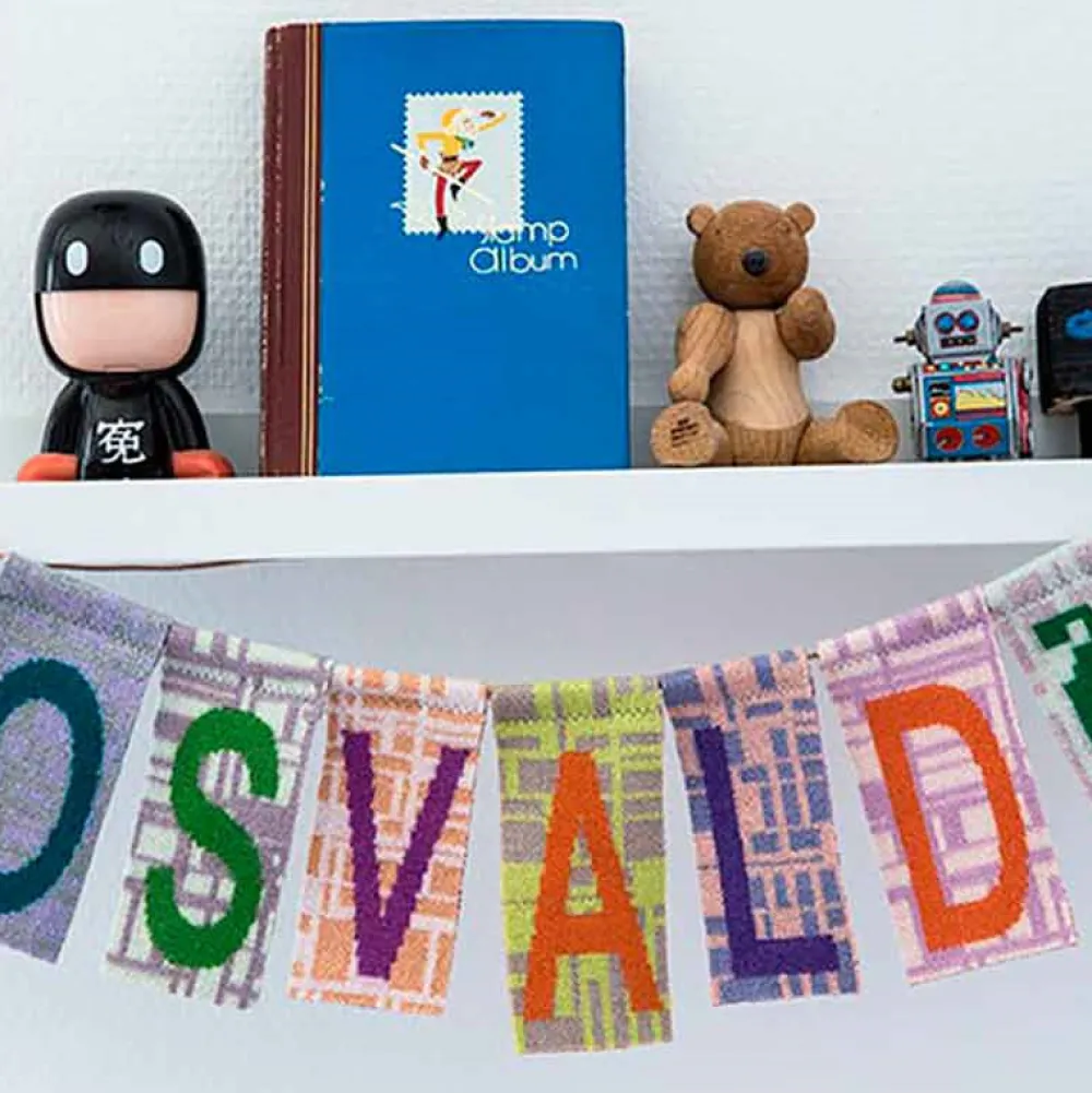 Linedyr Bogstaver^Børn Børneværelse|Dekoration