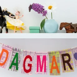 Linedyr Bogstaver^Børn Børneværelse|Dekoration