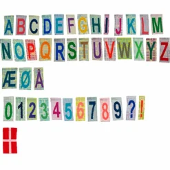 Linedyr Tal & Tegn^Børn Børneværelse|Dekoration