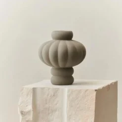Louise Roe Balloon Vase 02 Sanded Grey^ Andet Boligtilbehør|Vaser