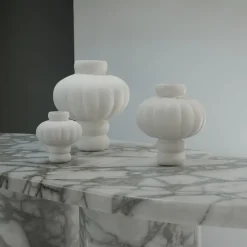 Louise Roe Balloon Vase 02 Raw White^ Andet Boligtilbehør|Vaser