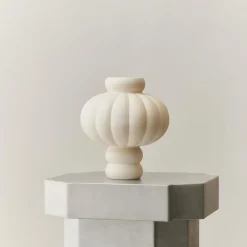 Louise Roe Balloon Vase 02 Raw White^ Andet Boligtilbehør|Vaser