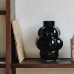 Louise Roe Balloon Vase 04 Black^ Stue|Andet Boligtilbehør
