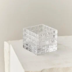 Louise Roe City Light 1 Clear^ Lysestager