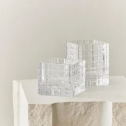 Louise Roe City Light 1 Clear^ Lysestager