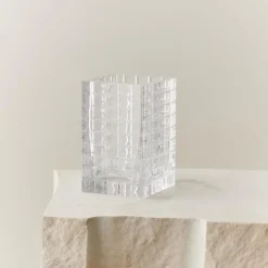 Louise Roe City Light 3 Clear^ Lysestager