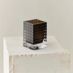 Louise Roe City Light 3 Smoke^ Lysestager