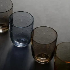 Louise Roe Crystal Soda Glass Blue^ Køkken