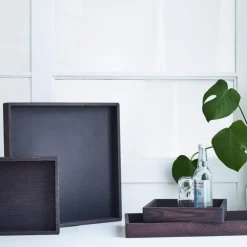 Louise Roe Smoked Oak Tray Lille^ Skåle & Bakker|Stue