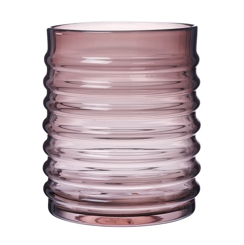 Louise Roe Willy Glass Vase Burgundy^ Stue|Andet Boligtilbehør
