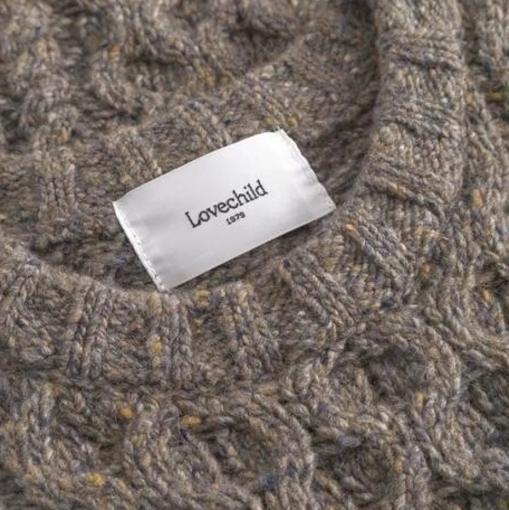 Lovechild 1979 Daphne Sweater Multi Green^Dame Overdele