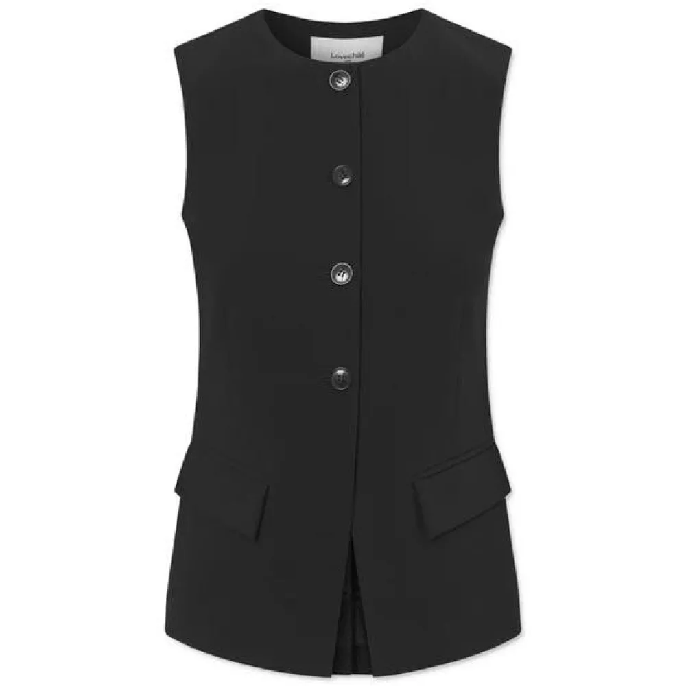 Lovechild 1979 Kendra Vest Black^Dame Overdele