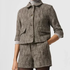 Lovechild 1979 Kimi Shorts Brown Herringbone^Dame Underdele