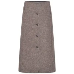 Lovechild 1979 Reyna Skirt Beige Houndstooth^Dame Underdele