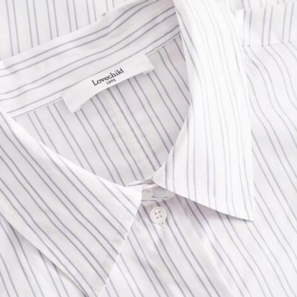 Lovechild 1979 Rosy Shirt Dusty Blue Stripe^Dame Overdele