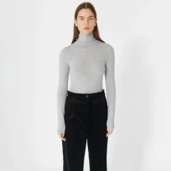 Lovechild 1979 Tove Turtleneck Grey Melange^Dame Overdele