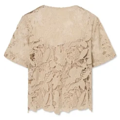 Lovechild 1979 Lovechild Gaelle Top Beige^Dame Overdele