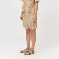Lovechild 1979 Lovechild Irina Skirt Beige^Dame Overdele