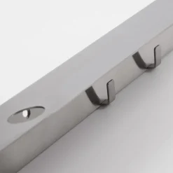 Meraki Bottle Hanger With Hooks Brushed Silver^ Badeværelse