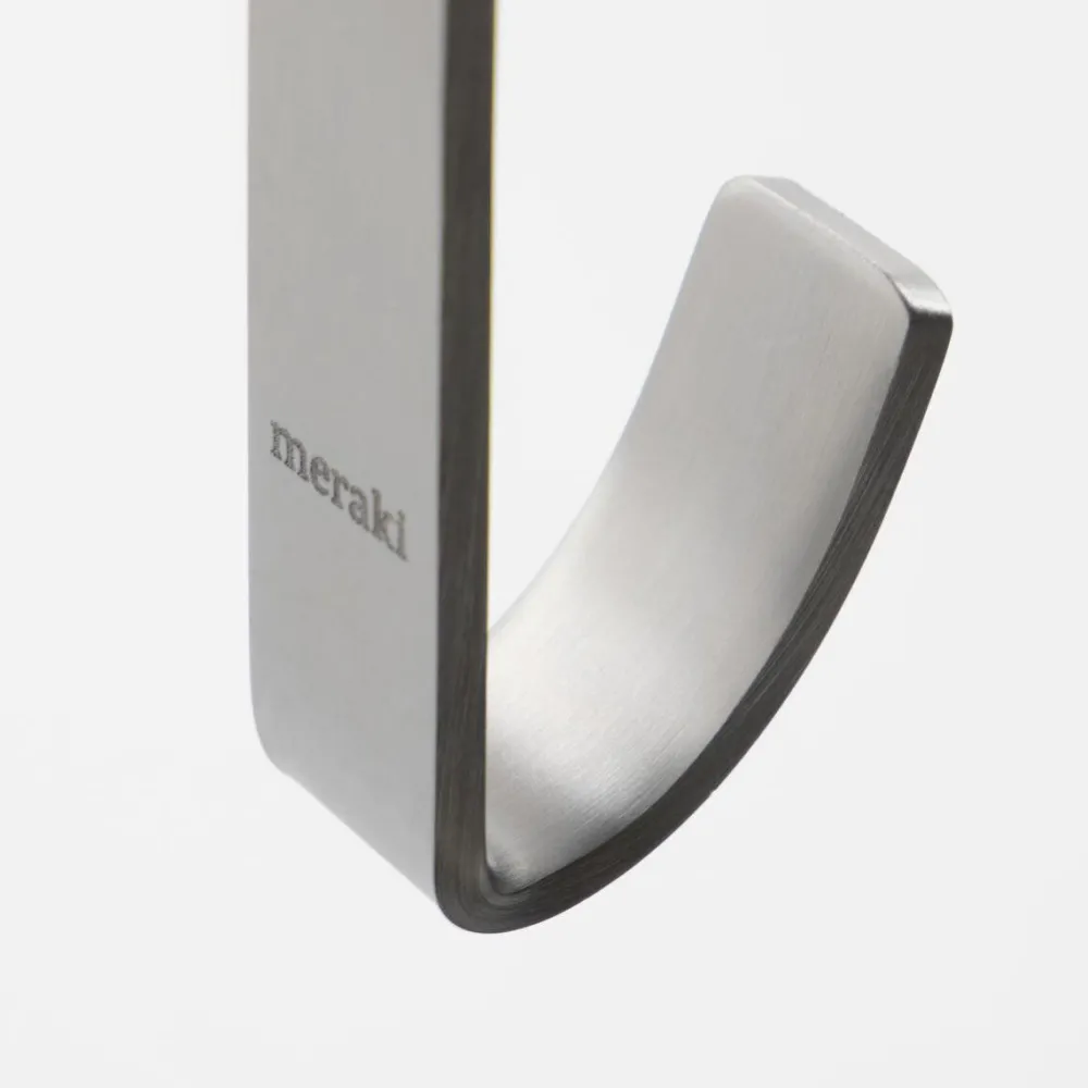 Meraki Hooks Thapsus Brushed Silver^ Knager & Greb