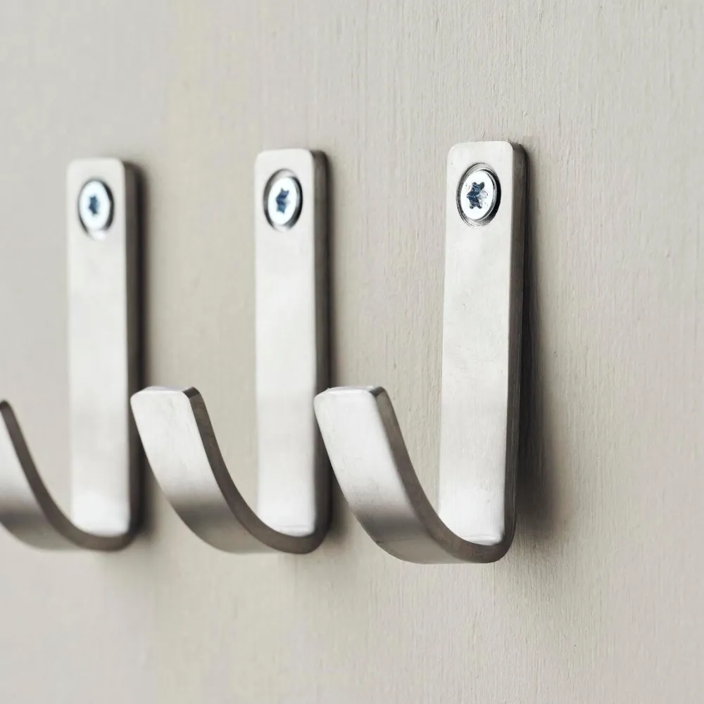 Meraki Hooks Thapsus Brushed Silver^ Knager & Greb