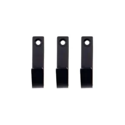 Meraki Hooks Thapsus Brushed Black^ Knager & Greb