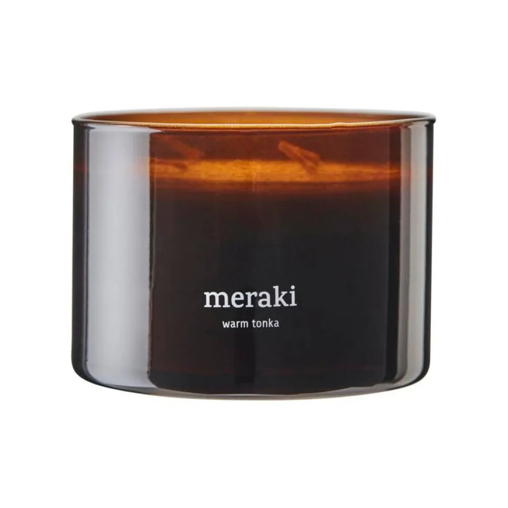 Meraki Scented Candle Warm Tonka Large^ Duftlys & Diffusere|Badeværelse