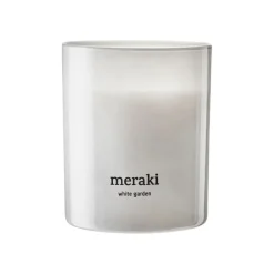 Meraki Scented Candle White Garden Small^ Duftlys & Diffusere|Badeværelse