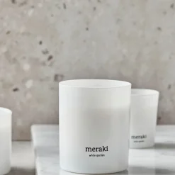 Meraki Scented Candle White Garden Small^ Duftlys & Diffusere|Badeværelse