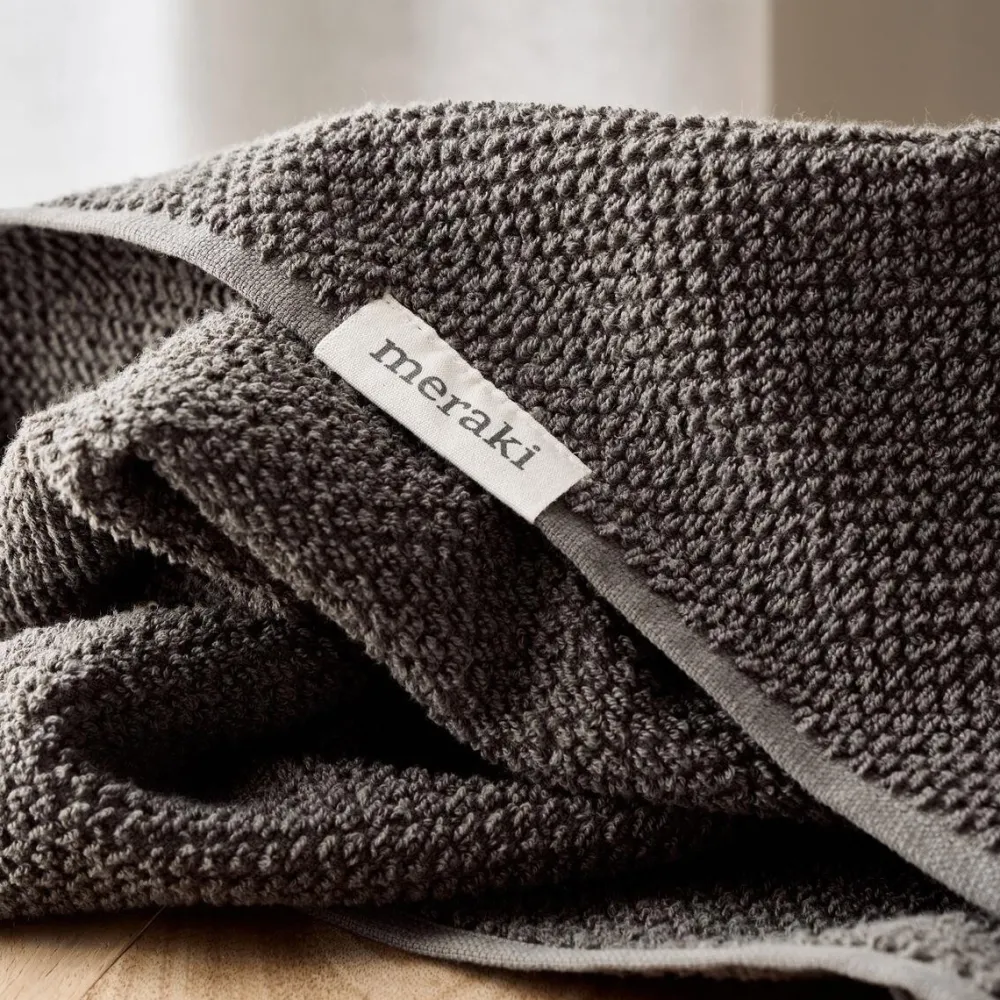 Meraki Towels Solid Army^ Badeværelse|Badtekstiler