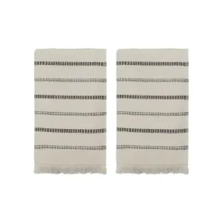 Meraki Towels True Off-White/Black^ Badeværelse