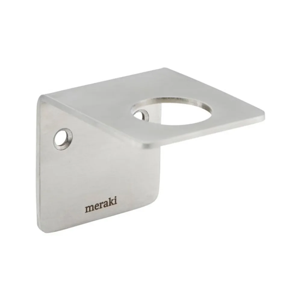 Meraki Wall Bracket Brushed Silver Finish^ Knager & Greb