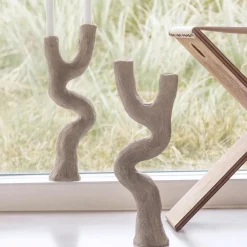 Mette Ditmer Art Piece Candleholder Sand^ Andet Boligtilbehør|Lysestager
