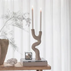Mette Ditmer Art Piece Candleholder Sand^ Andet Boligtilbehør|Lysestager