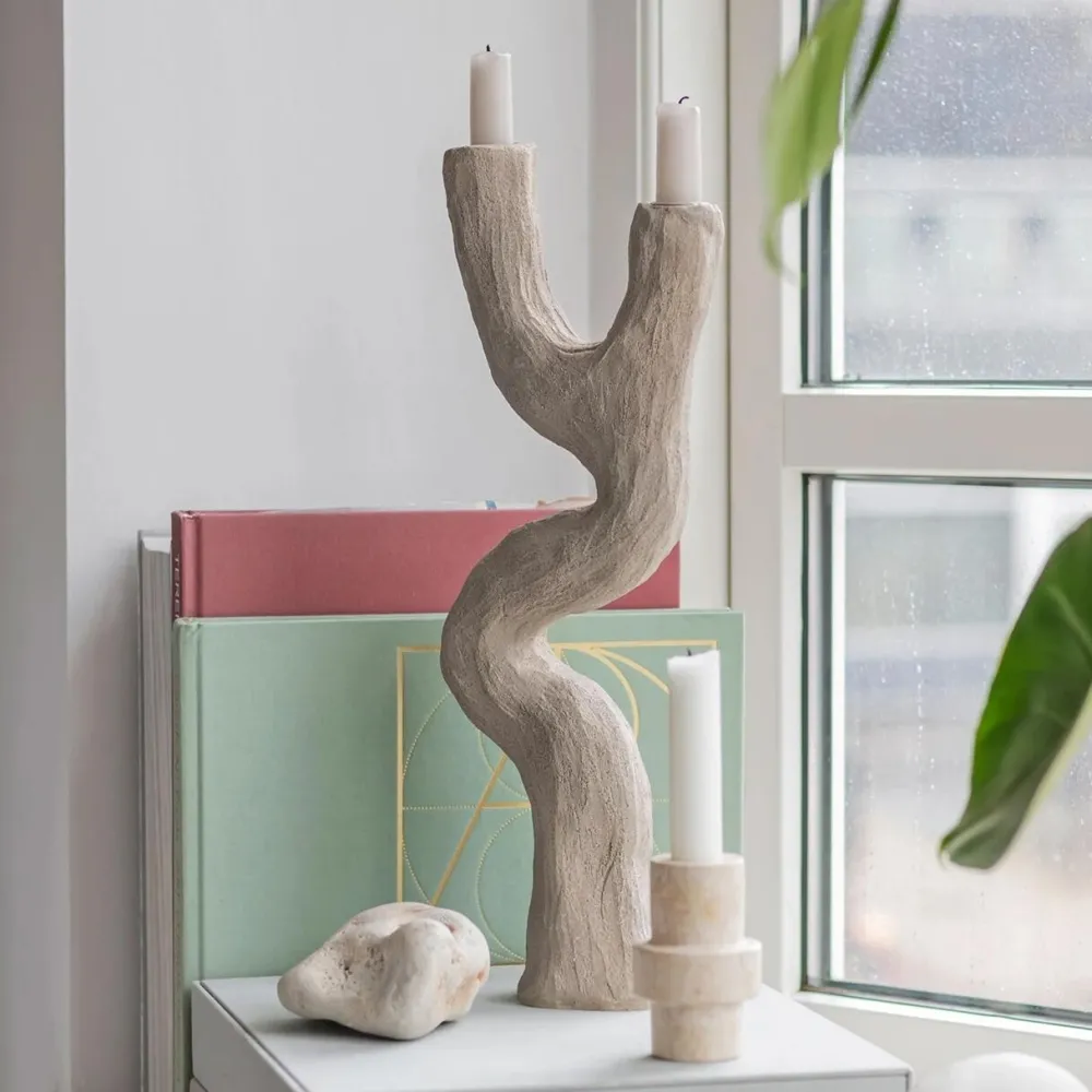 Mette Ditmer Art Piece Candleholder Sand^ Andet Boligtilbehør|Lysestager