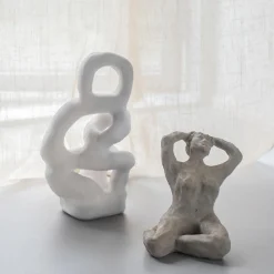 Mette Ditmer Art Piece Gaia Figure Sand^ Andet Boligtilbehør|Keramik & Porcelæn