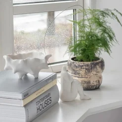 Mette Ditmer Art Piece Sitting Woman Off-White^ Andet Boligtilbehør|Keramik & Porcelæn