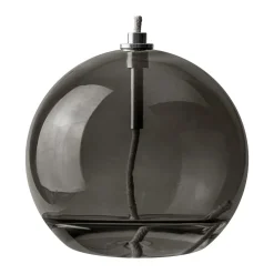 Mette Ditmer Aura Oil Lamp Smoke Grey Large^ Andet Boligtilbehør|Lysestager