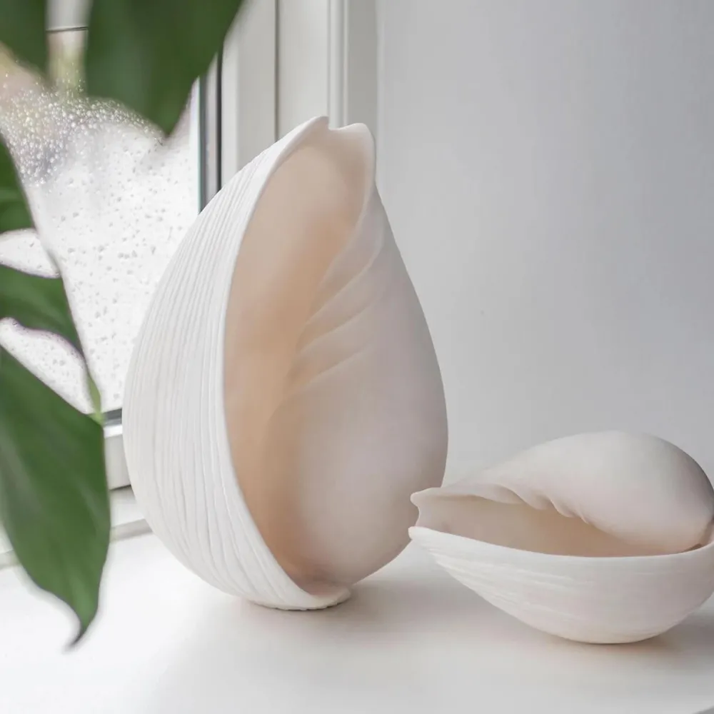 Mette Ditmer Conch Shell Large Off-White^ Andet Boligtilbehør
