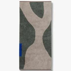 Mette Ditmer Figura Rug Dark Olive Medium^ Tæpper & Måtter