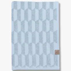 Mette Ditmer Geo Towel Light Blue^ Badeværelse