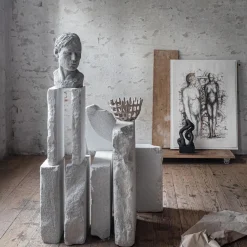 Mette Ditmer His Reflective Mind Buste Concrete^ Andet Boligtilbehør|Figurer