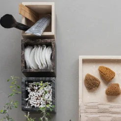 Mette Ditmer Marble Cube Brown^ Skåle & Bakker|Andet Boligtilbehør