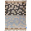 Mette Ditmer Maze Throw Light Blue^ Plaider