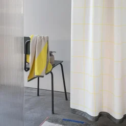 Mette Ditmer Mesh Shower Curtain Yellow^ Badeværelse