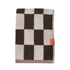 Mette Ditmer Retro Guest Towels Chocolate^ Badeværelse|Badtekstiler