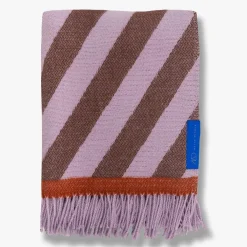 Mette Ditmer Retro Throw Brown^ Plaider