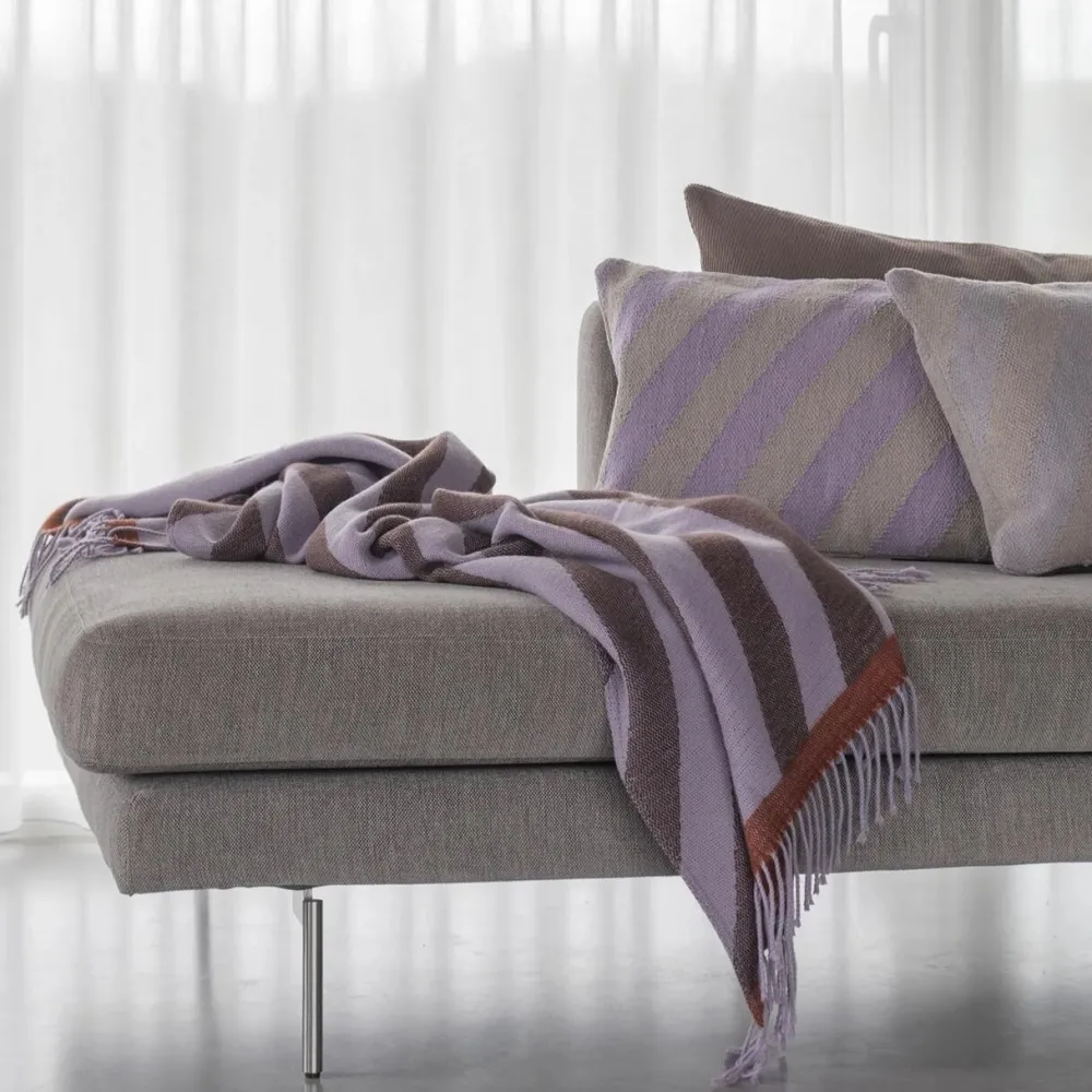Mette Ditmer Retro Throw Brown^ Plaider