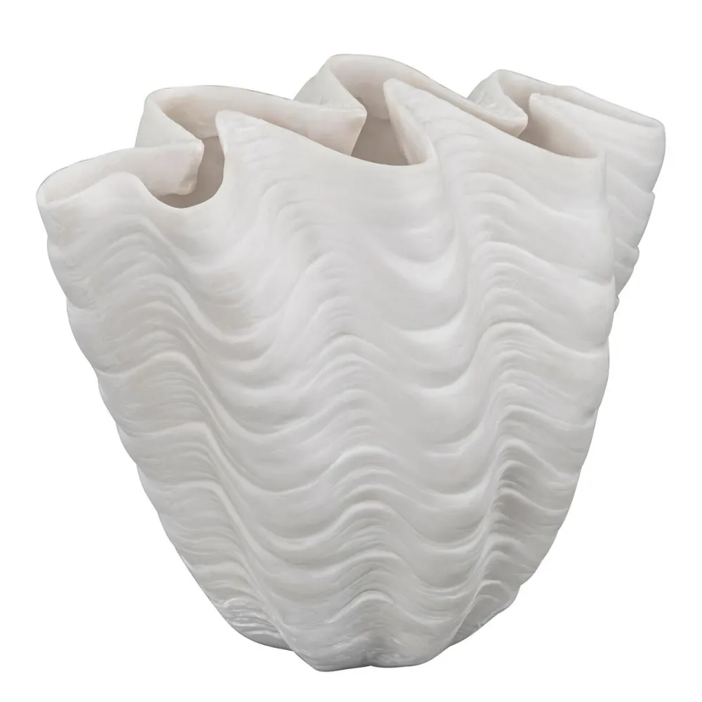 Mette Ditmer Shell Vase Off-White Small^ Andet Boligtilbehør|Vaser