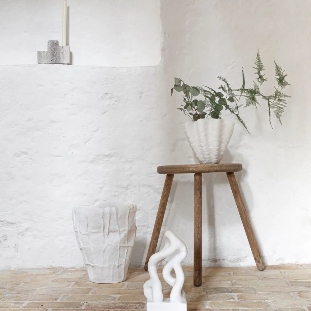 Mette Ditmer Shell Vase Off-White Small^ Andet Boligtilbehør|Vaser